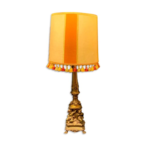 Renaissance lamp – tafellampen, Brass