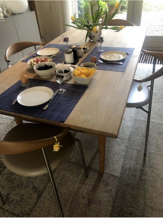 Image 1 of HAns J Wegner CH327 Dinning Table  Manufactured by Carl Hansen&Son