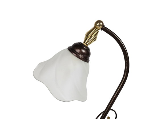 Image 1 of Massive - AF Cincuanta Italie - lampe à poser - lampe lustre - lampe de table - métal - verre - 90's