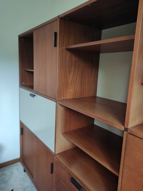 Large Pastoe bookcase, an iconic piece from the 1960s – Wood (photo 5 of 14)