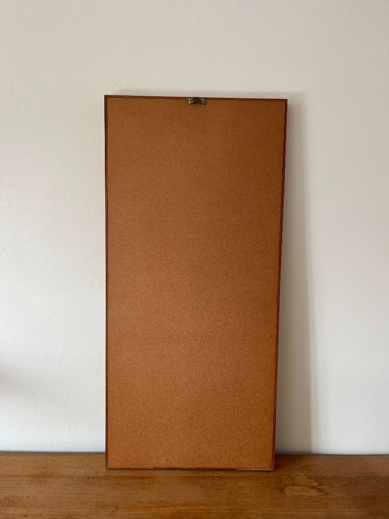 Image 1 of Vintage Danish teak mirror - midcentury mirror