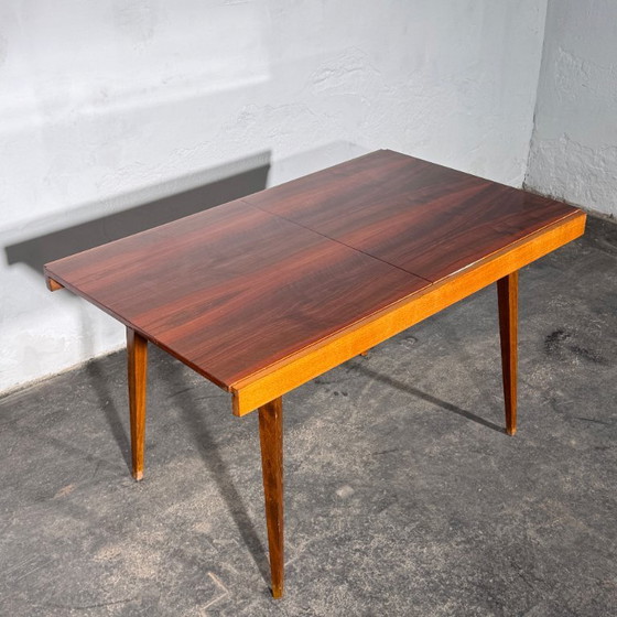 Uitschuifbare eettafel Tatra Nabytok, jaren 60 – Tatra Nábytok, Wood (photo 7 of 14)