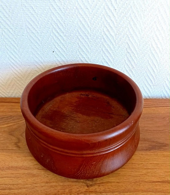 Skandinavische Obstschale aus Teakholz, 1960 – Tischdekoration, Wood (photo 5 of 6)