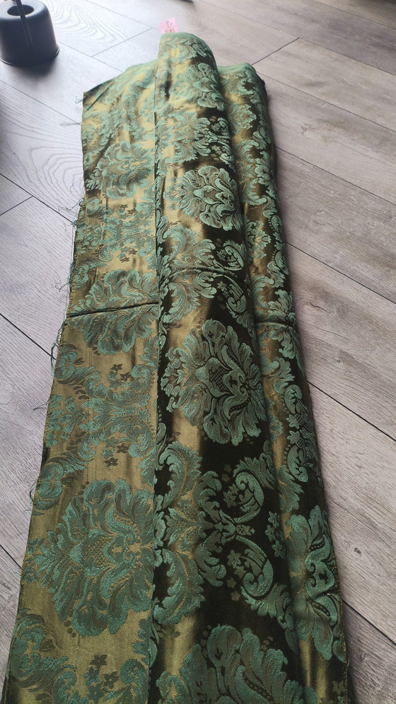 Image 1 of Jacquard damascato vintage da 13,3 m – Van Reeuwijk Rotterdam – anni '60 – Come nuovo