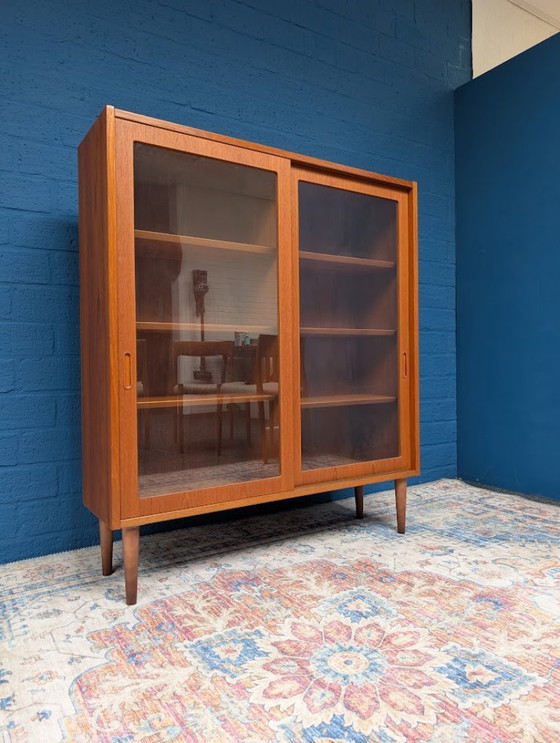 Image 1 of Vetrina vintage, design danese di Hundevad, anni '60