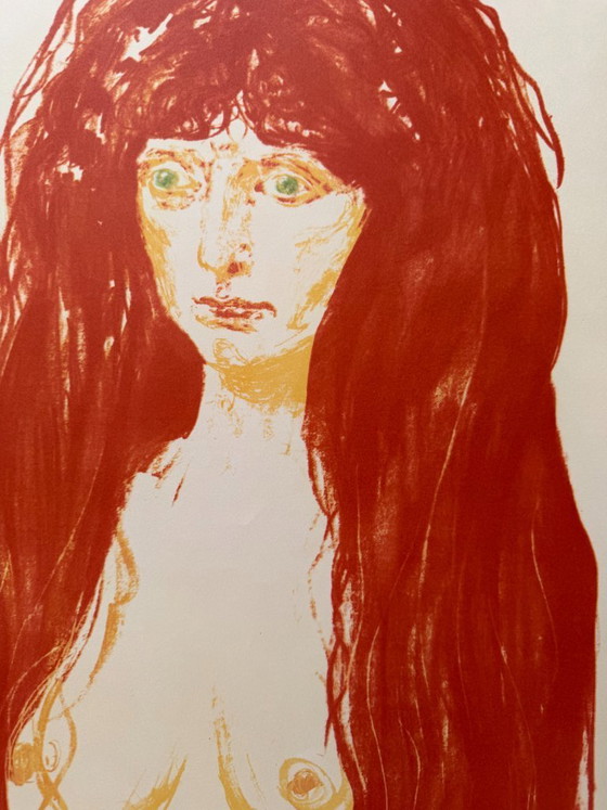 Image 1 of Edvard Munch (1863–1944), Gravures à l'eau-forte et gravures sur bois - LACMA, 1969, Imprimé en France