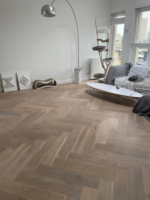 Flos Arco - Floor lamp aluminum/brushed/polished/marble white/