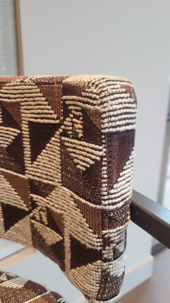 Taburete de bar Rufus Rapture – estructura de bronce – Taburetes de bar, Textil (photo 5 of 7)