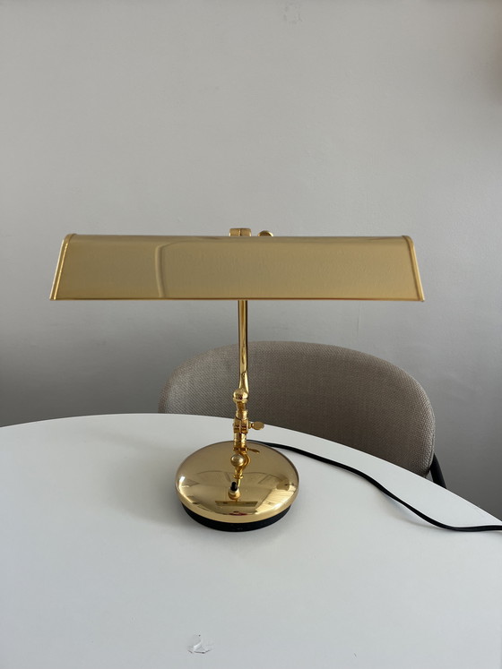 Image 1 of Brass piano lamp desk table lamp