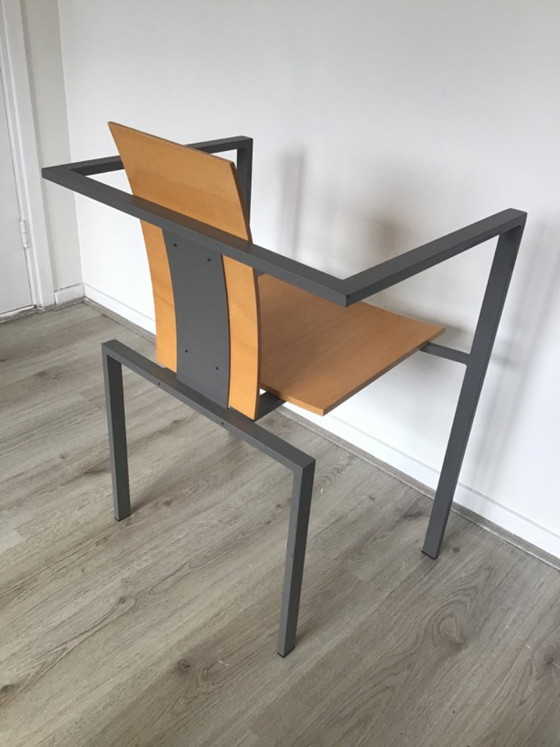 Chaise design Trix – foster, Chaises de salle à manger, Metal, Wood (photo 6 of 9)