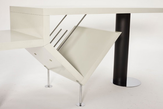 Attyka 2 Console Table Designed by Jacob Jensen for Bang & Olufsen, Denmark, 1980’s – Wood (photo 9 of 18)