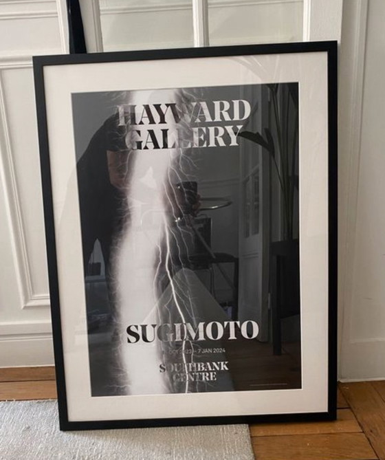 Image 1 of Hiroshi Sugimoto „Lightning Fields“ Poster Exposition encadré