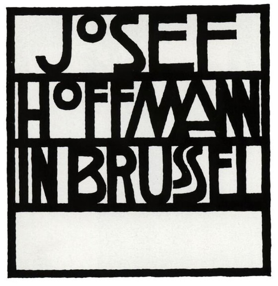 Image 1 of Bank für Pailais Stoclet von Josef Hoffmann