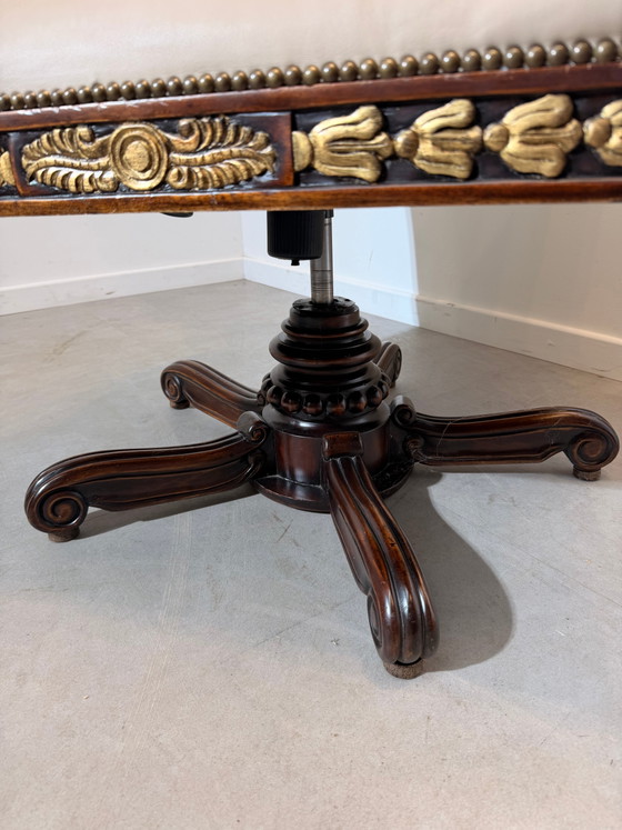 Antique Empire Style Swivel Desk Chair – Office chairs (photo 7 of 7)