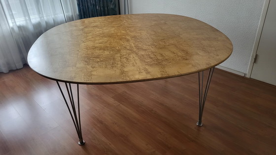 Image 1 of Fritz Hansen-Bruno Mathsson/Piet Hein Esstisch