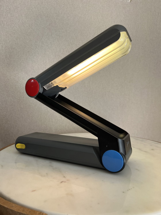 Image 1 of Lampada da scrivania vintage Philips Z Lamp FGG 200 Memphis in stile postmoderno, anni '80.