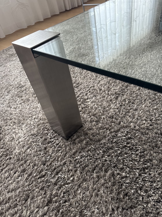Tavolino da caffè in vetro/metallo (115 x 115 cm) – Tavolini da caffè, Glass (photo 4 of 5)