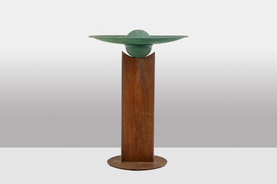 Image 1 of Tom Torrens. Corten steel and oxidized copper fountain. 1990s.
