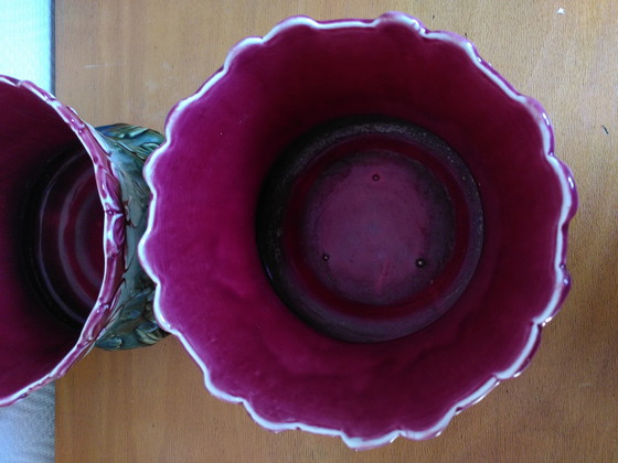 Image 1 of Paar Jugendstil-Topflappen