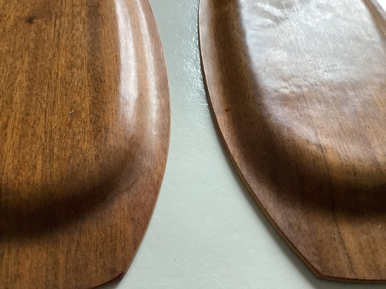 Image 1 of 3 plateaux et 3 bols vintage