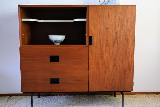 Pastoe Cu01 Vintage Dressoir 1958, Japanse Serie, Ontwerp Cees Braakman