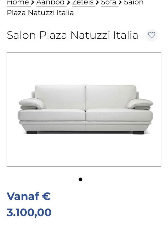 Image 1 of Natuzzi Plaza de 2 plazas