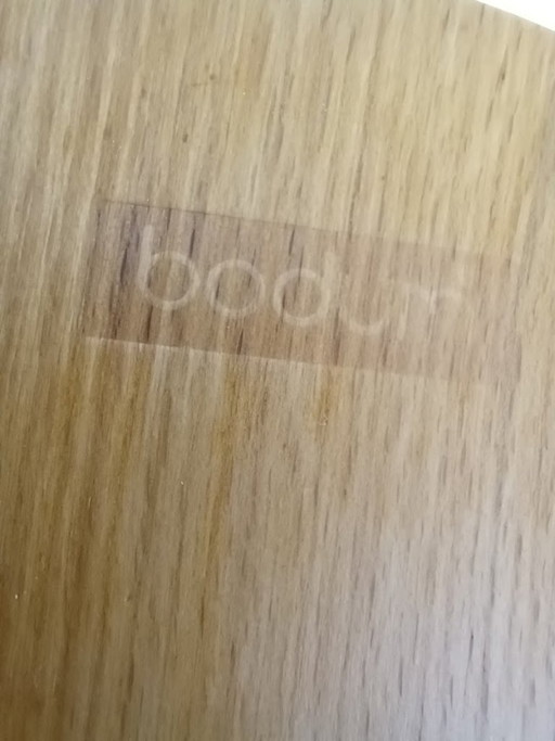 Bodum kitchen roll holder vintage '80s Danish design beech Carsten Jørgensen period