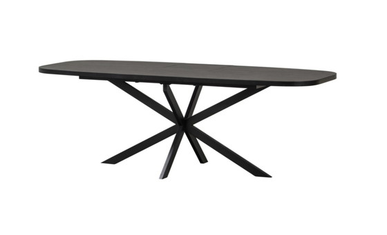 Image 1 of Mesa de comedor extensible WOOOD Arros negra