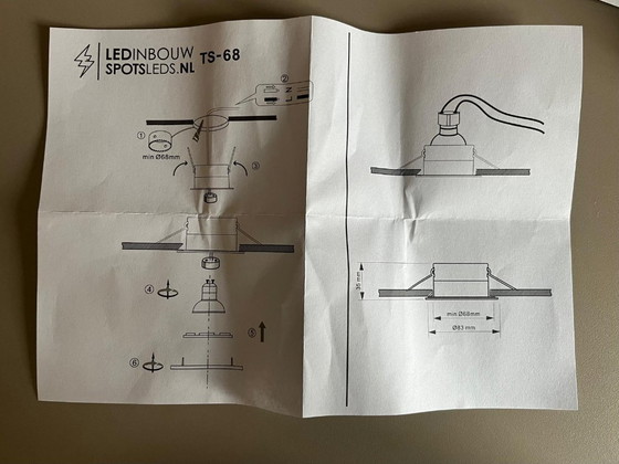 Image 1 of Brand new Philips recessed spotlight for bathroom