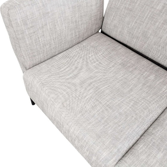 Original Ligne Roset 2-seater Sofa Couch Designer Peter Maly, 2 seaters, Textile, Grey (photo 10 of 10)