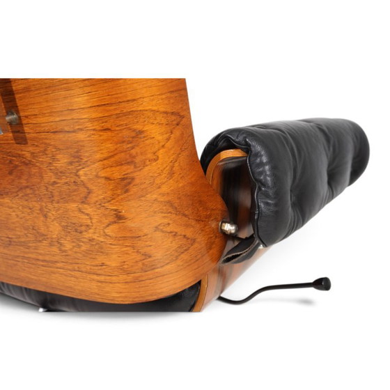 Martin Stoll Leather Lounge Chair For Stoll Giroflex, 1960 – Armchairs, Wood, Vintage (photo 9 of 19)