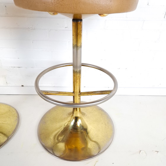 Image 1 of 2x tabouret de bar vintage Börje Johanson
