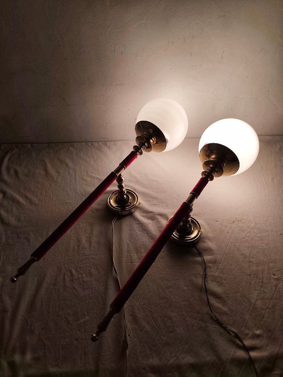 Image 1 of Coppia di appliques. Spagna, anni '50.