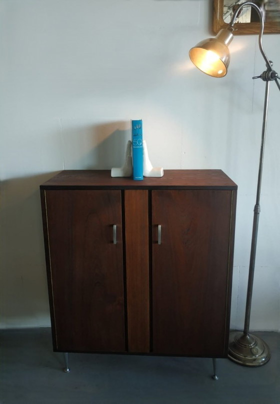 Image 1 of Meuble mural scandinave vintage unique des années 1960