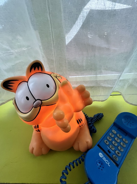 Garlfield Vintage Telefoonlamp – ACL, Tafellampen, Plastic (photo 3 of 6)
