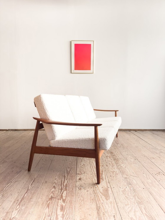 Image 1 of Canapé 3 places Arne Vodder modèle FD 164 pour France & Daverkosen, design danois