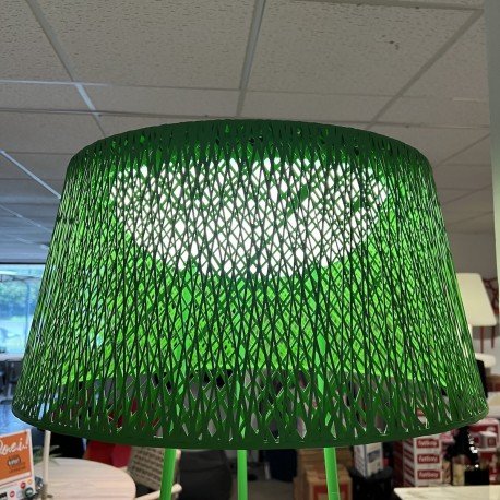Lámpara de pie (exterior) Vibia Wind verde