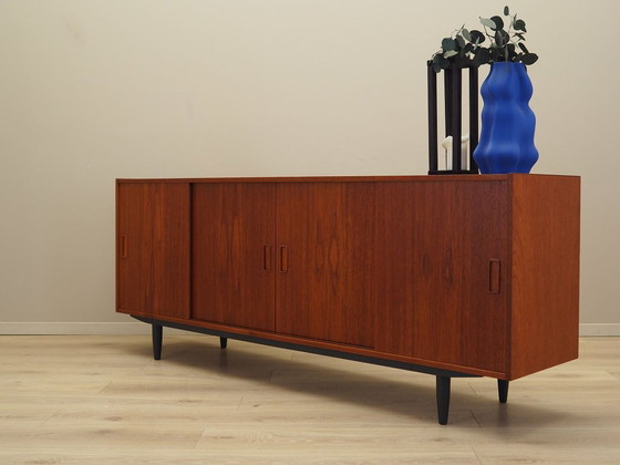 Image 1 of Credenza in teak, design danese, anni '70, produttore: Westergaard