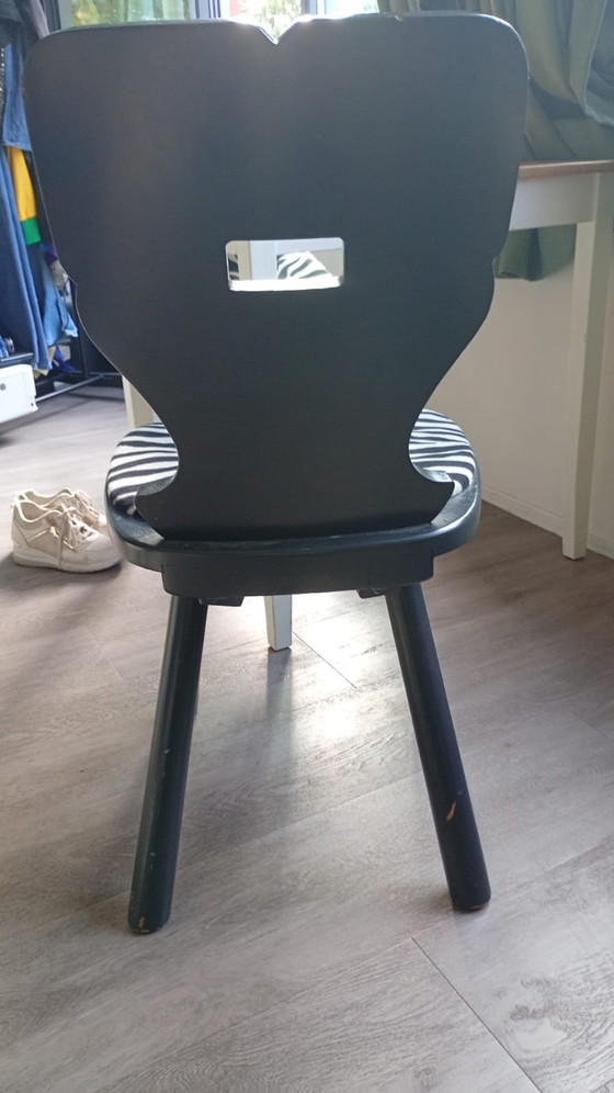 Image 1 of 2 vintage design stoelen handgemaakt door vervoort Tilburg 