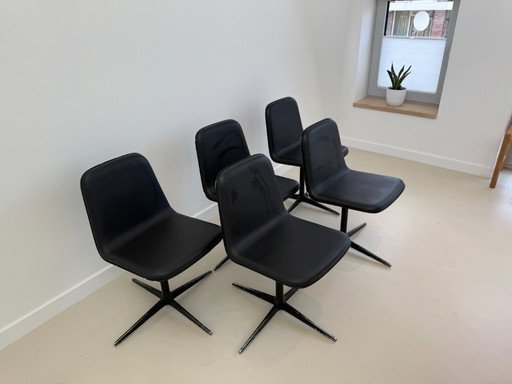5× MDF Italia “FU09” swivel chairs – rare short‑run (2003) – SET PRICE