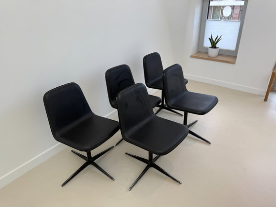 Image 1 of 5× sedie girevoli in MDF Italia "FU09" - rara tiratura limitata (2003) - PREZZO DI SERIE