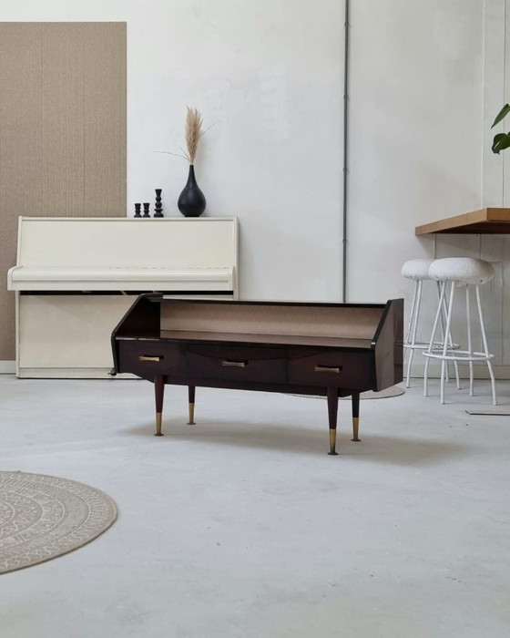 Image 1 of Mid Century lowboard