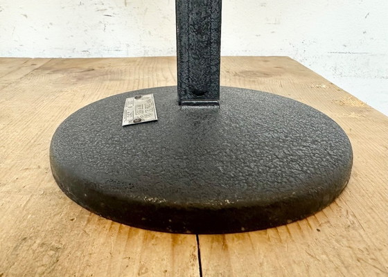 Image 1 of Vintage Black Enamel Table Photo Lamp, 1950s