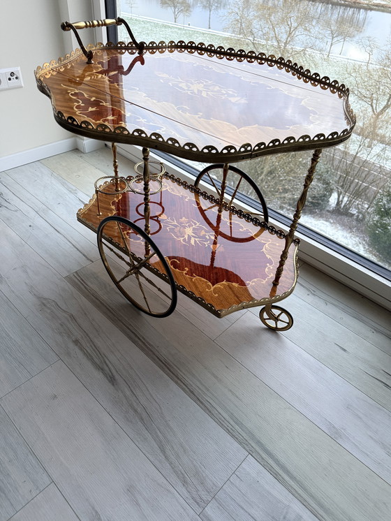 Image 1 of Italian serving trolley – Modello Depositato