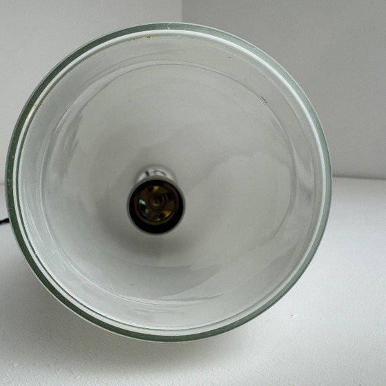 Image 1 of Vintage 1970s Opaline Glass Pendant Light