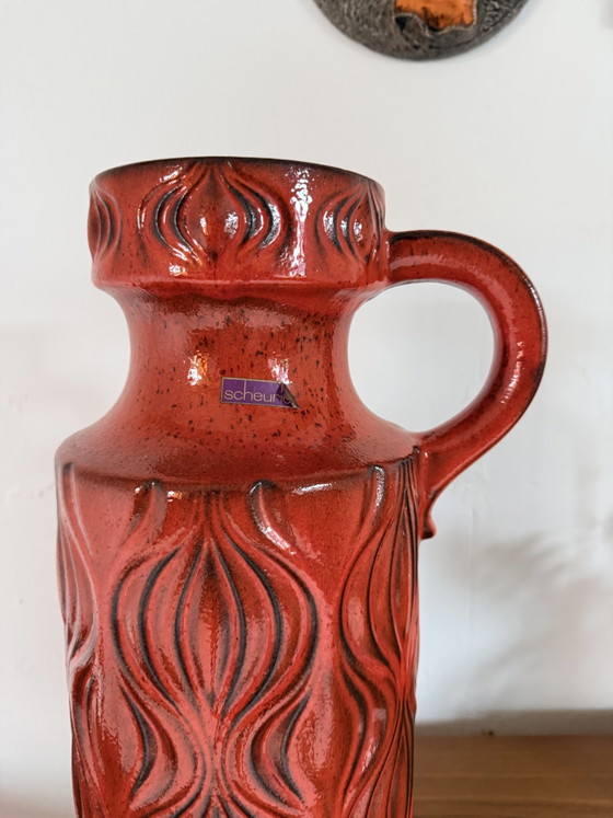 Vintage Ceramic Vase 485-45, Scheurich ‘70 – Scheurich W-Germany (photo 3 of 6)