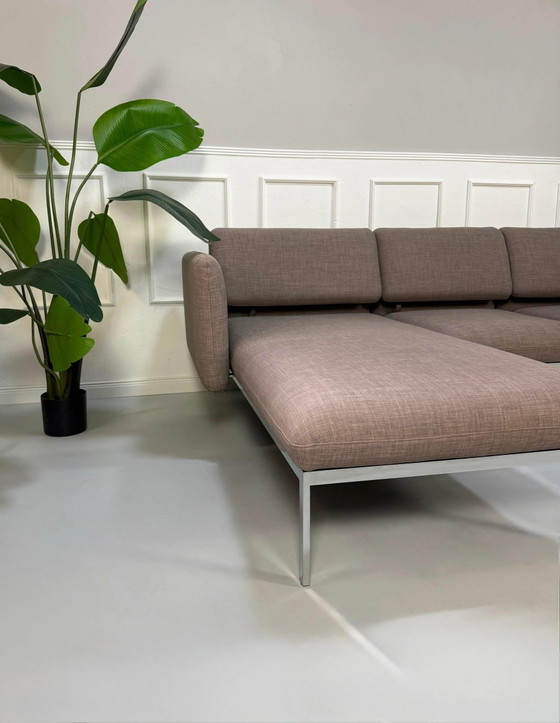 Image 1 of Brühl Roro Sofa Stoff Grau Garnitur Schlafsofa Ecksofa