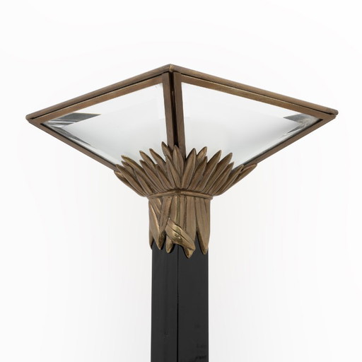 Lampadaire Style Art Déco Gianfranco Frattini par Relco Milano, Italie, 1970s