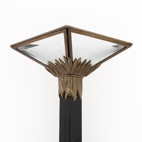 Image 1 of Lampadaire Style Art Déco Gianfranco Frattini par Relco Milano, Italie, 1970s