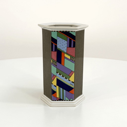 Flower Vase Scenario Metropol by Barbara Brenner for Rosenthal, 1990s 
